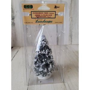 Lemax 1994 evergreen tree medium Village landscape Xmas accessories
